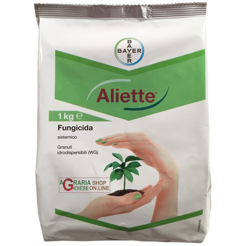 BAYER ALIETTE WG 80 FUNGICIDA A BASE DI FOSETYL ALLUMINIO kg. 1