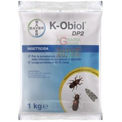 BAYER K-OBIOL DP2 INSETTICIDA IN POLVERE SECCA A BASE DI