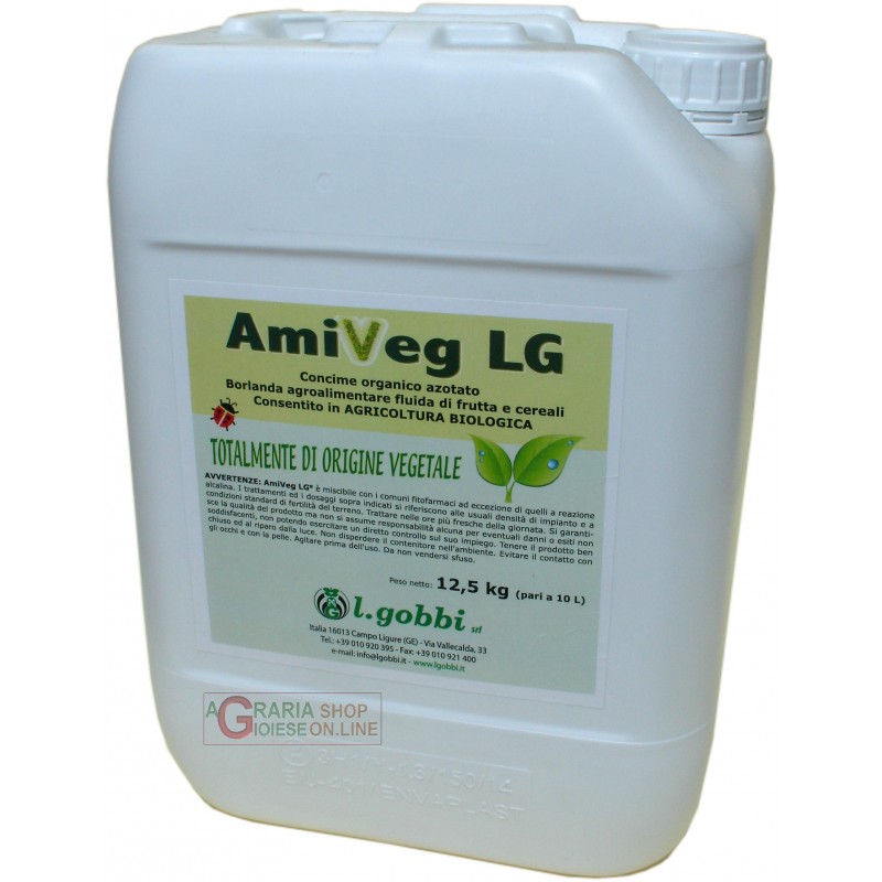 GOBBI AMIVEG LG CONCIME LIQUIDO ORGANO AZOTATO DI ORIGINE