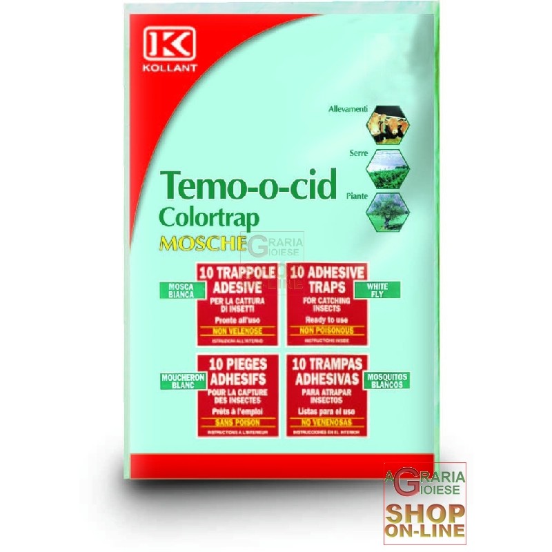 wholesale pesticides KOLLANT TEMOOCID COLORTRAP MOSCA BIANCA