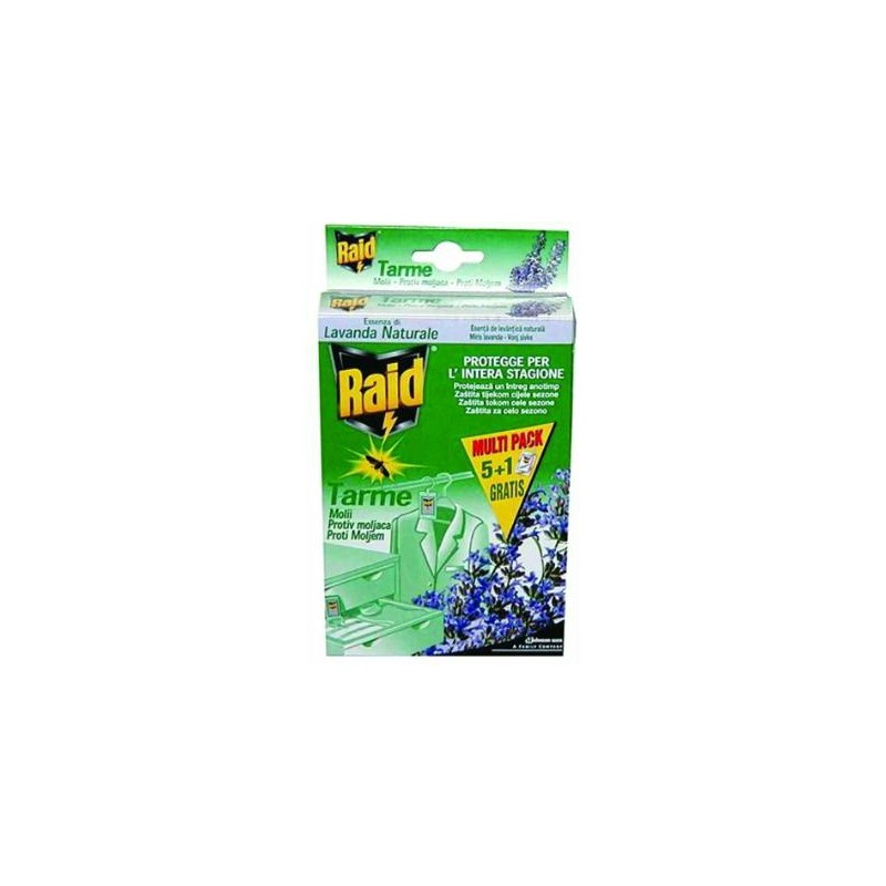 RAID ANTITARME MULTIPACK PZ 5 PIU 1