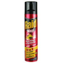 RAID SPRAY INSETTICIDA SCARAFAGGI FORMICHE ML. 400