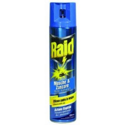 RAID SPRAY INSETTICISA MOSCHE ZANZARE