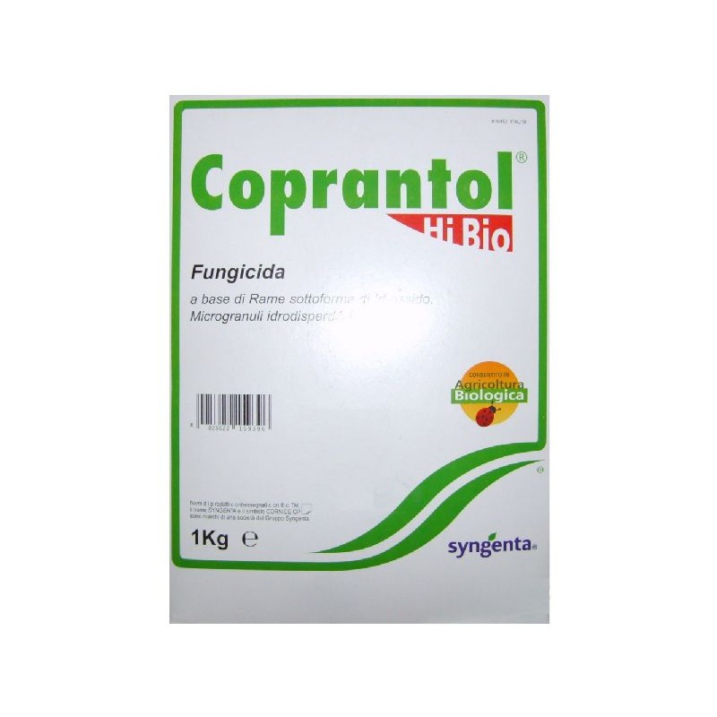 SYNGENTA COPRANTOL HI BIO IDROSSIDO DI RAME KG. 1