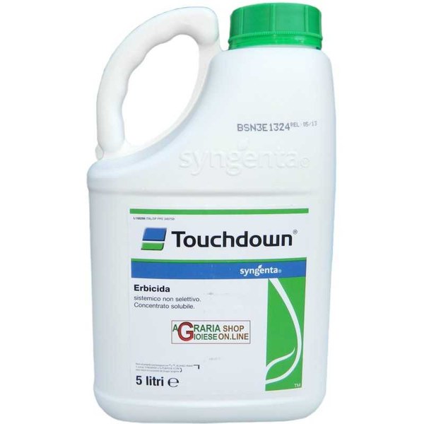 SYNGENTA ERBICIDA SISTEMICO TOUCHDOWN A BASE DI GLIFOSATE lt. 1